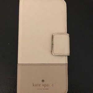 Kate spade I phone 6,6s leather folio case